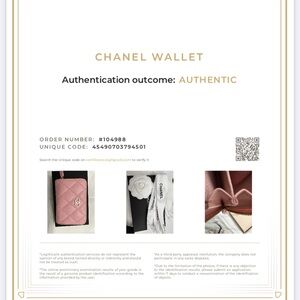 CHANEL zipped wallet - can fit 10-15 cards and coin- 600 cad - Authentic